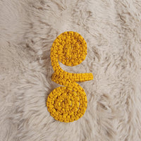 4pcs/packet Elevate Your Tabletop Hand-Braided Raffia Sunburst Tissue Ring Chic Handmade Boho Tissue Decor