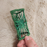 4pcs/packet Elevate Your Tabletop Hand-Braided Raffia Sunburst Tissue Ring Chic Handmade Boho Tissue Decor