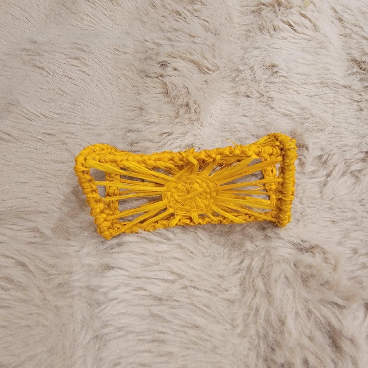 4pcs/packet Elevate Your Tabletop Hand-Braided Raffia Sunburst Tissue Ring Chic Handmade Boho Tissue Decor