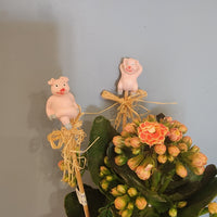 15pcs/packet Adorable Decor for Potted Plants And Parties - Cute Planters Party Supplies - Home Garden Accessories