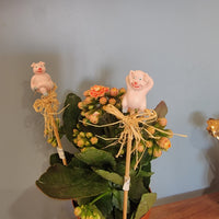 15pcs/packet Adorable Decor for Potted Plants And Parties - Cute Planters Party Supplies - Home Garden Accessories