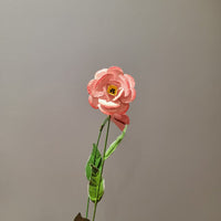 Minor imperfections Artisan Handcrafted Iron Sunflower Stakes - Rustic Yellow Metal Garden Art for Outdoor Living