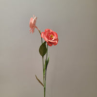 Minor imperfections Artisan Handcrafted Iron Sunflower Stakes - Rustic Yellow Metal Garden Art for Outdoor Living