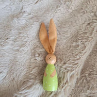Easter Must-Have: Bendable Ear Wooden Bunnies for Spring Displays
