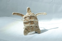 4pcs/packet Elevate Your Tabletop Hand-Braided Raffia Sunburst Tissue Ring Chic Handmade Boho Tissue Decor